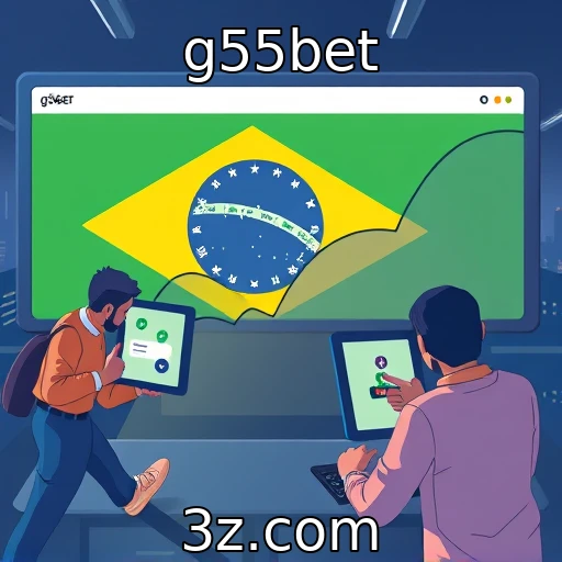 Crescimento de plataformas de apostas no Brasil - g55bet